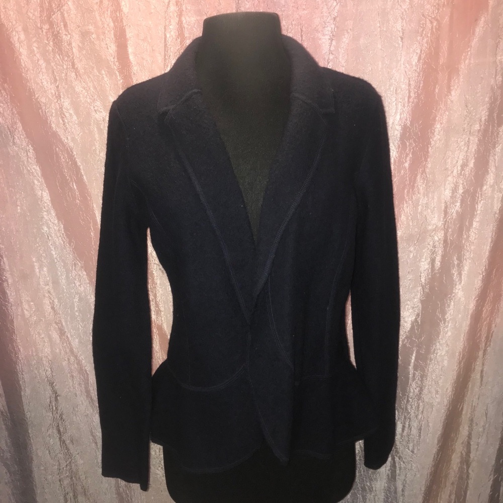 Jones New York navyโ blue pull-on sweater NWT